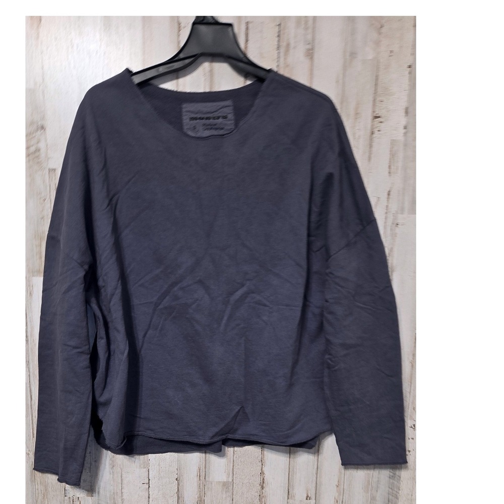 MANTRA size S Oversized Sweatshirt Pullover Boxy Sweat 100% Cotton
